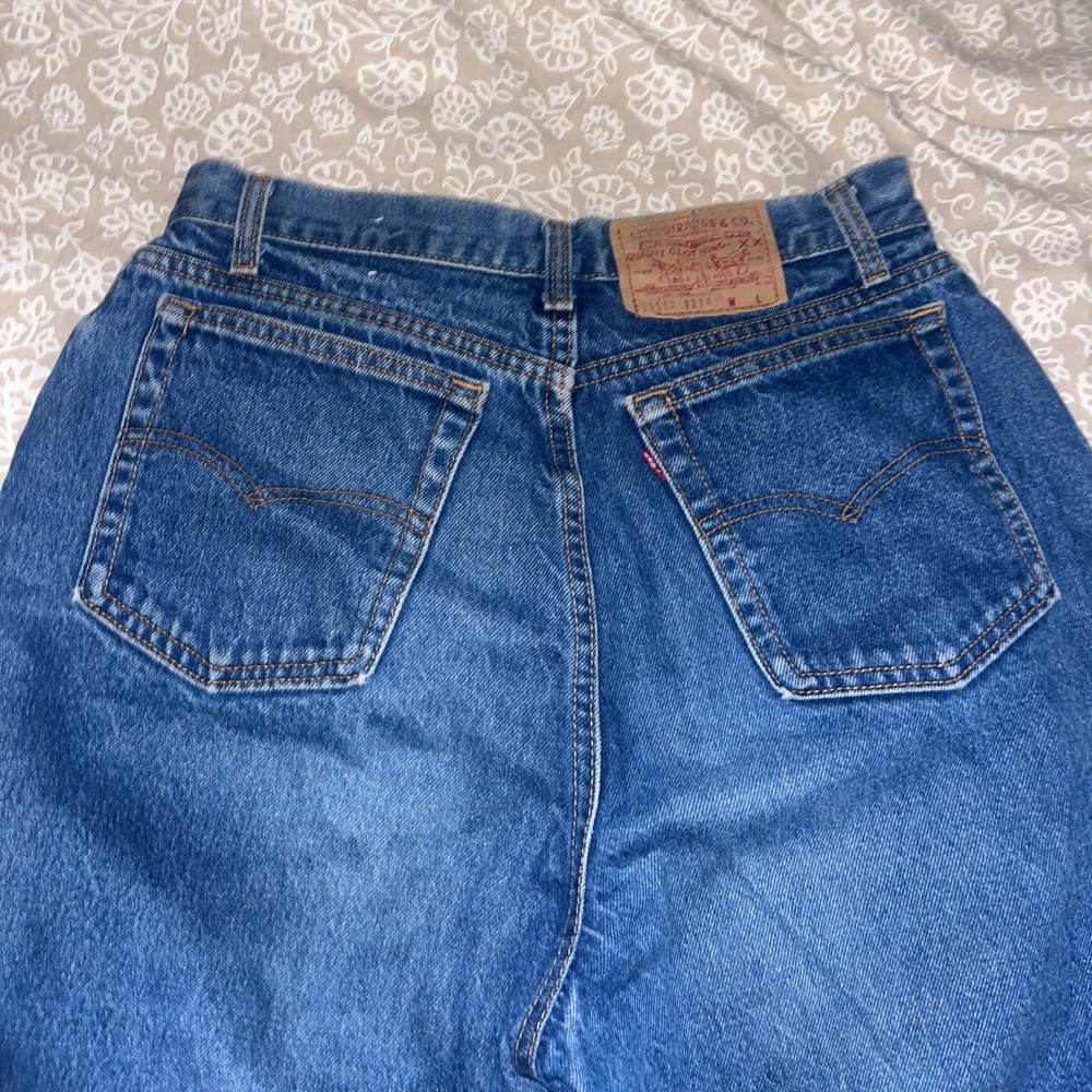 Vintage high rise straight Levi’s